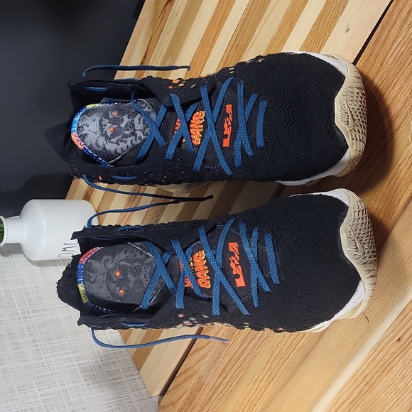 Nike Lebron James XVII James Gang, Black Multicolor, Basketball Shoes - Picture 2 of 7